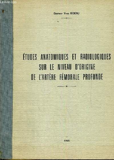 Etudes Anatomiques Et Radiologiques Sur Le Niveau D Origine De L Art Re