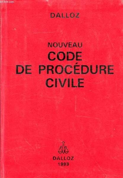 Nouveau Code De Procedure Civile Code De Procedure Civile Et Code De L