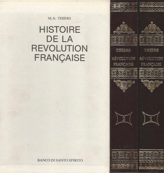 Histoire De La Revolution Francaise Voll I II Libro