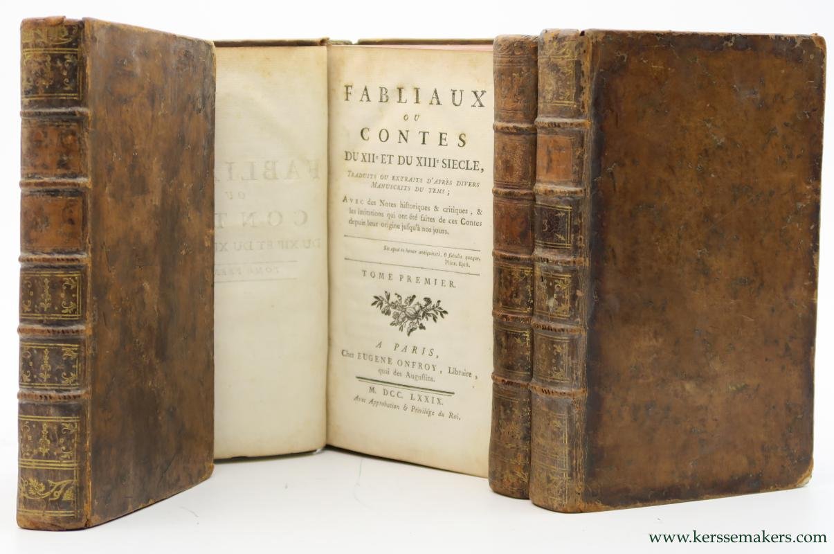 Fabliaux Ou Contes Du Xiie Et Du Xiiie Siecle Traduits Ou Extraits D