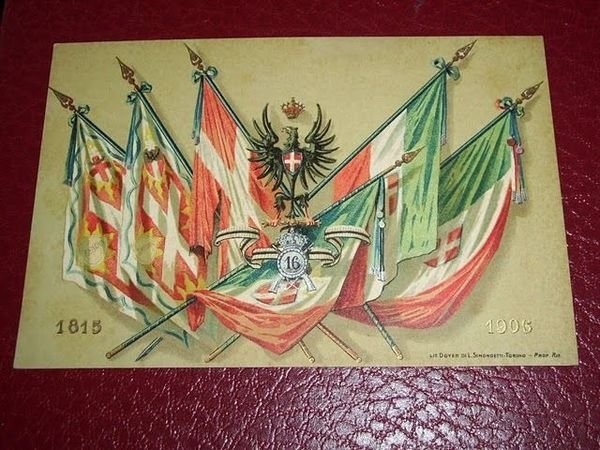 Cartolina Militare Reggimento Fanteria Ca Cartolina