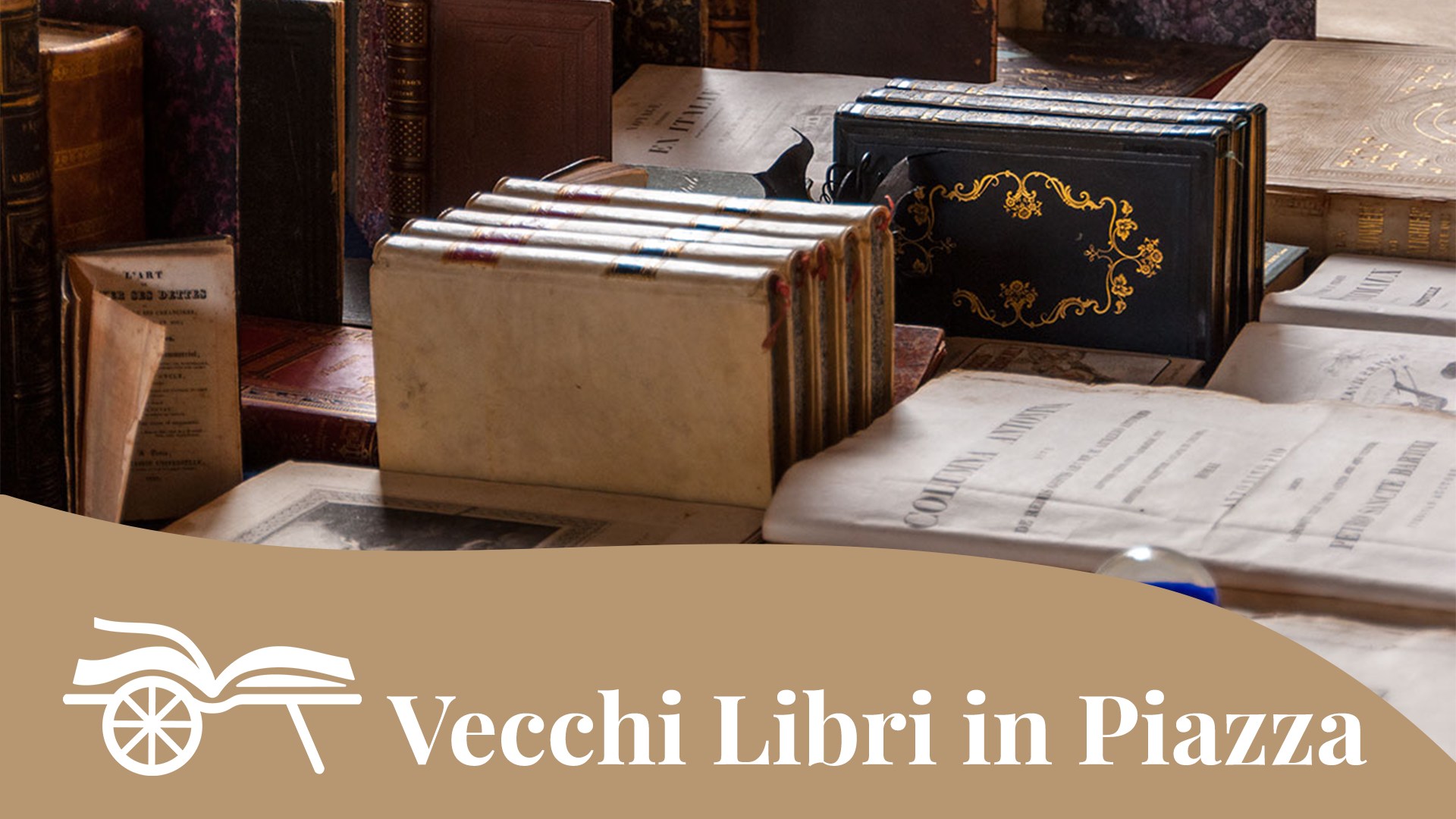 vecchi libri in piazza