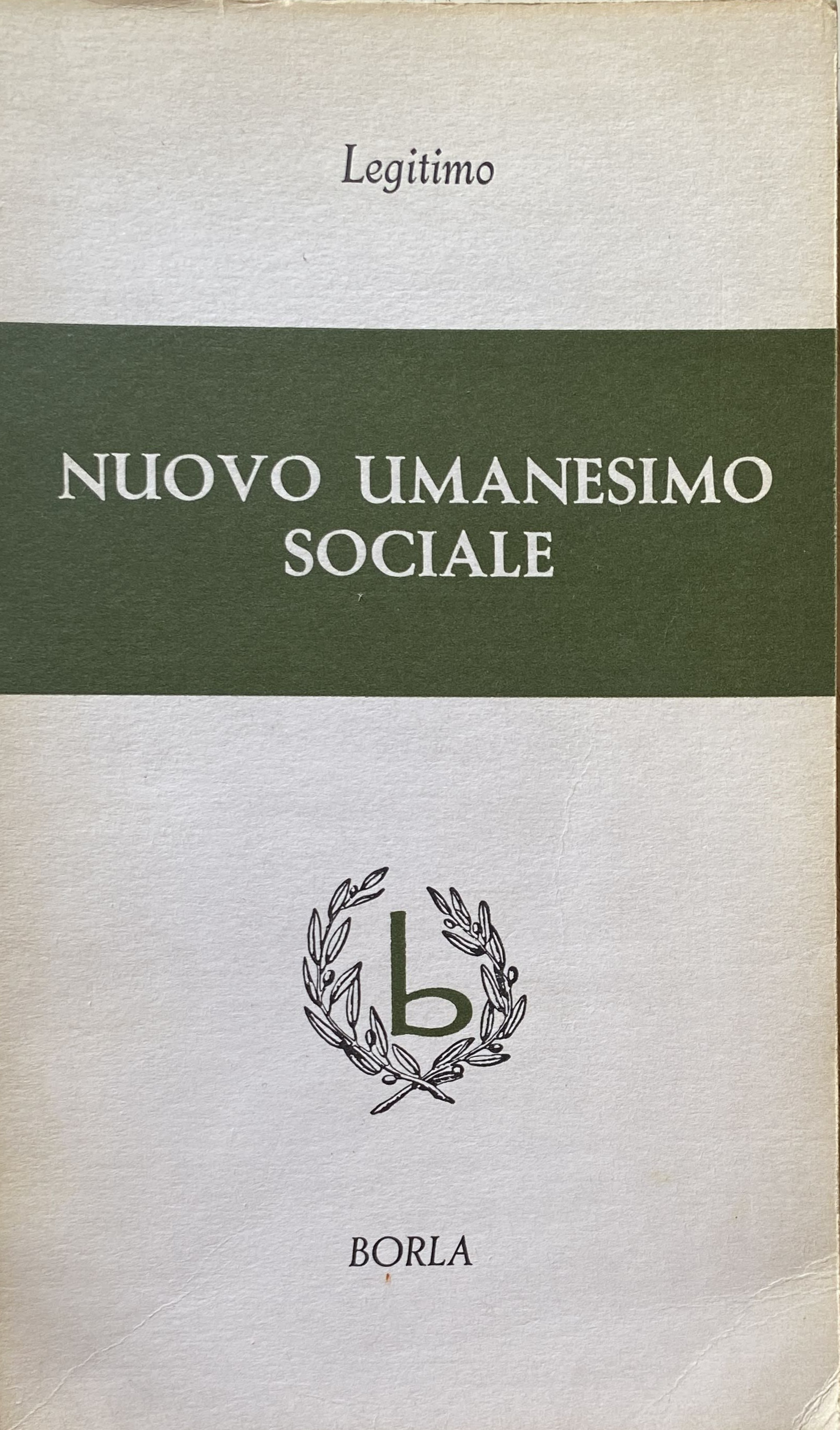 NUOVO UMANESIMO SOCIALE