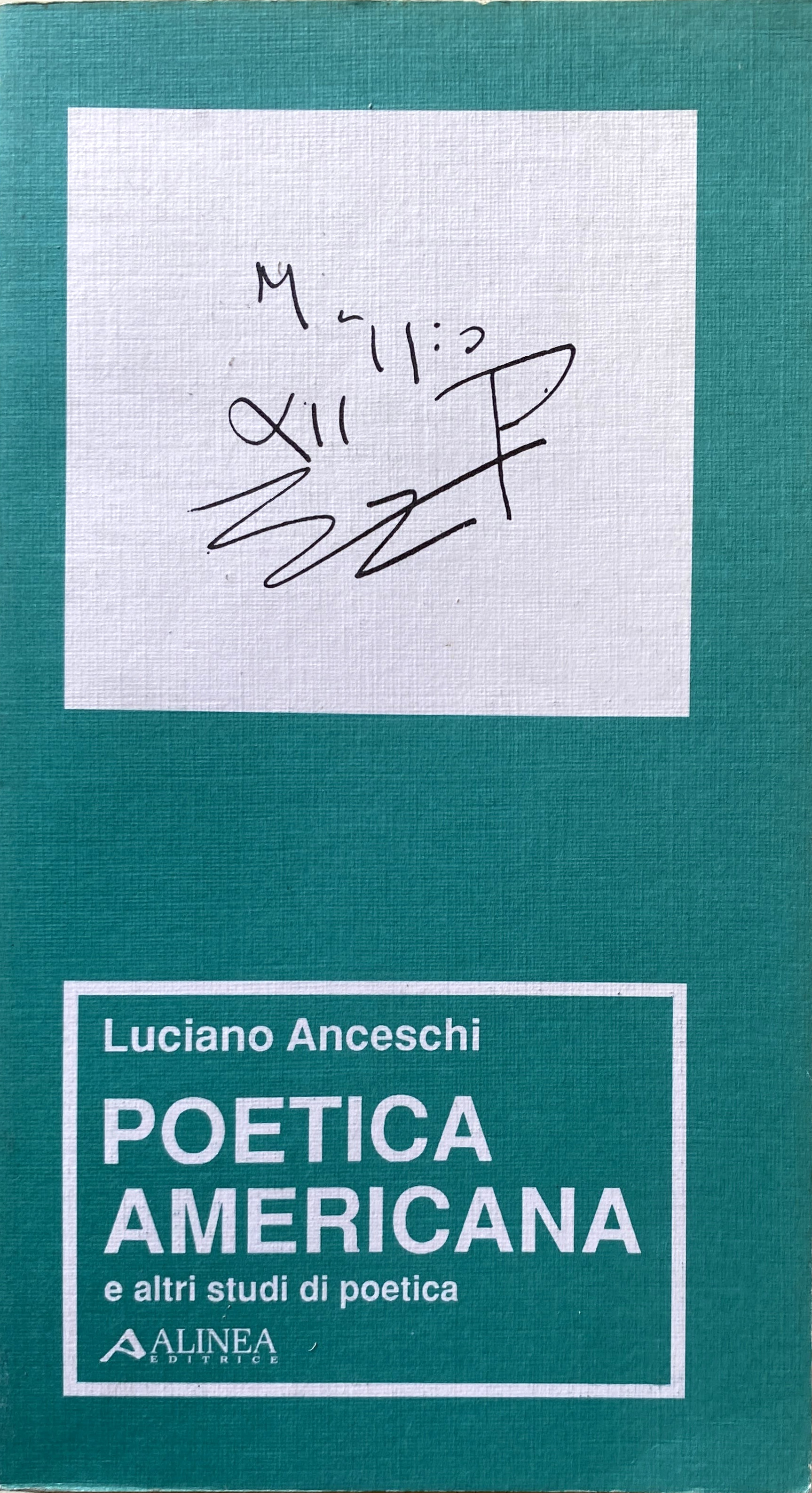 POETICA AMERICANA E ALTRI STUDI DI POETICA