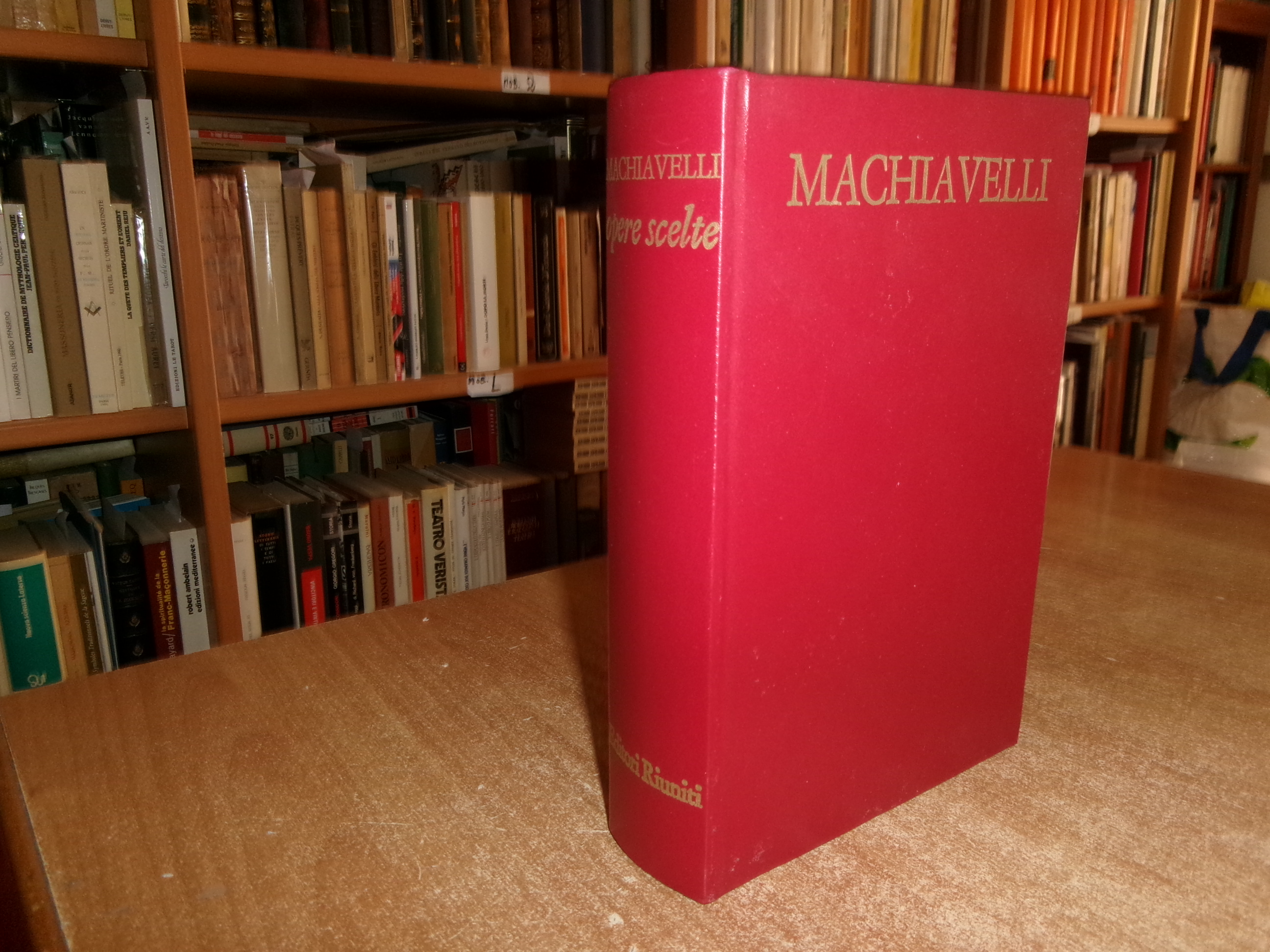 OPERE SCELTE di Niccolò Machiavelli 1973