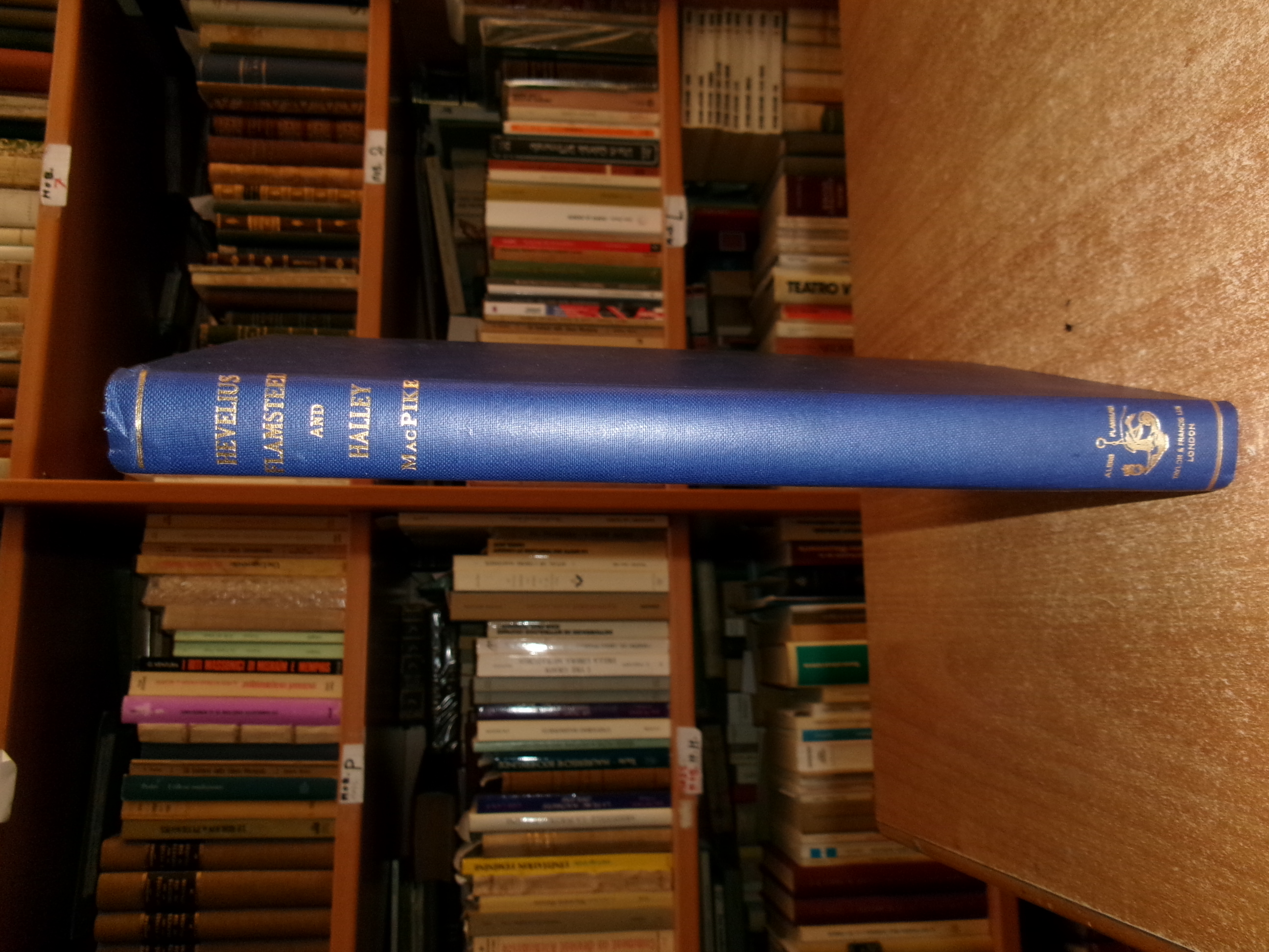 HEVELIUS, FLAMSTEED and HALLEY Three Contemporary Astronomers...EUGENE FAIRFIELD