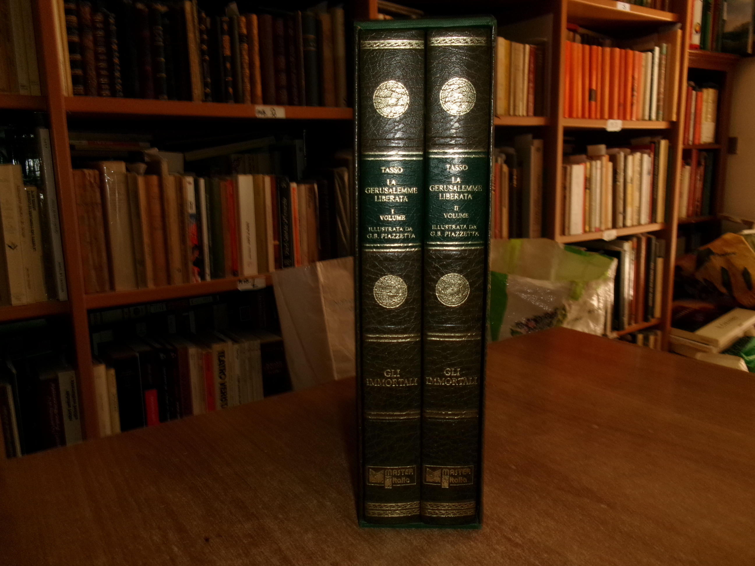 La Gerusalemme Liberata. TORQUATO TASSO. Severino Ferrari. BATTISTA PIAZZETTA 1992