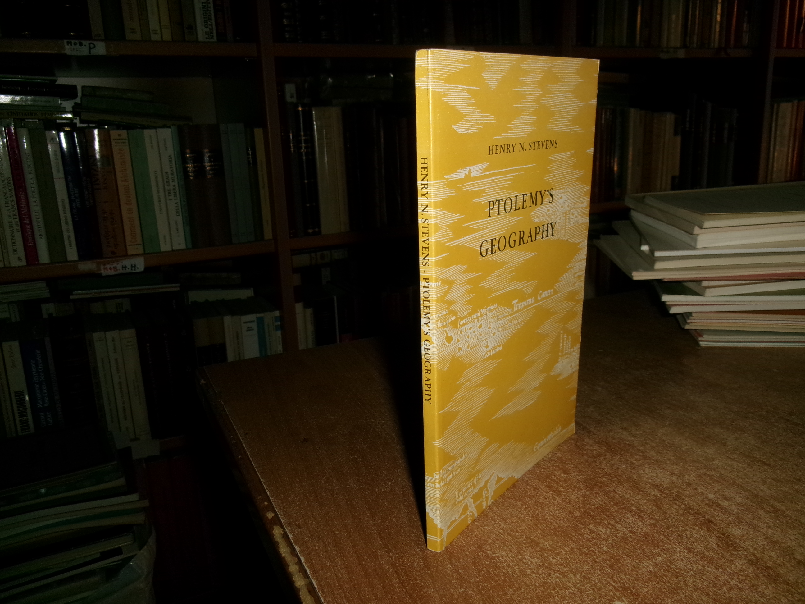 PTOLEMY'S GEOGRAPHY. HENRY N. STEVENS 1972