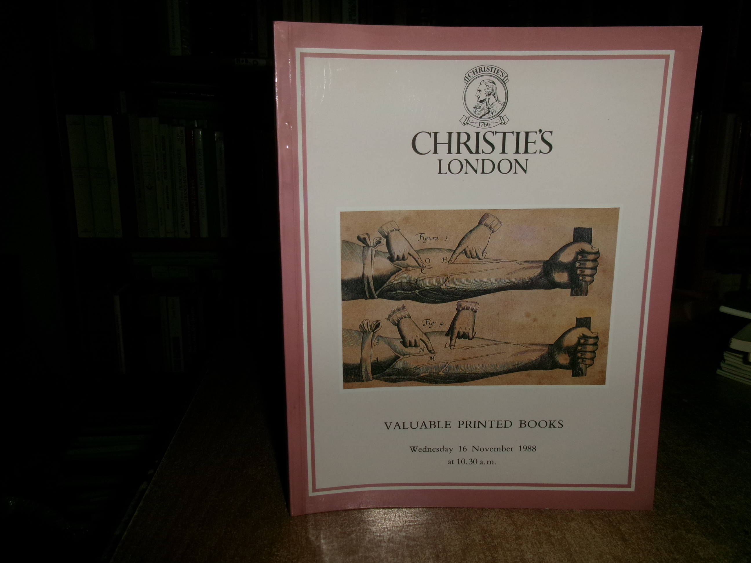 CHRISTIE'S LONDON Valuable Printed Books including Science, Medicine... 1988