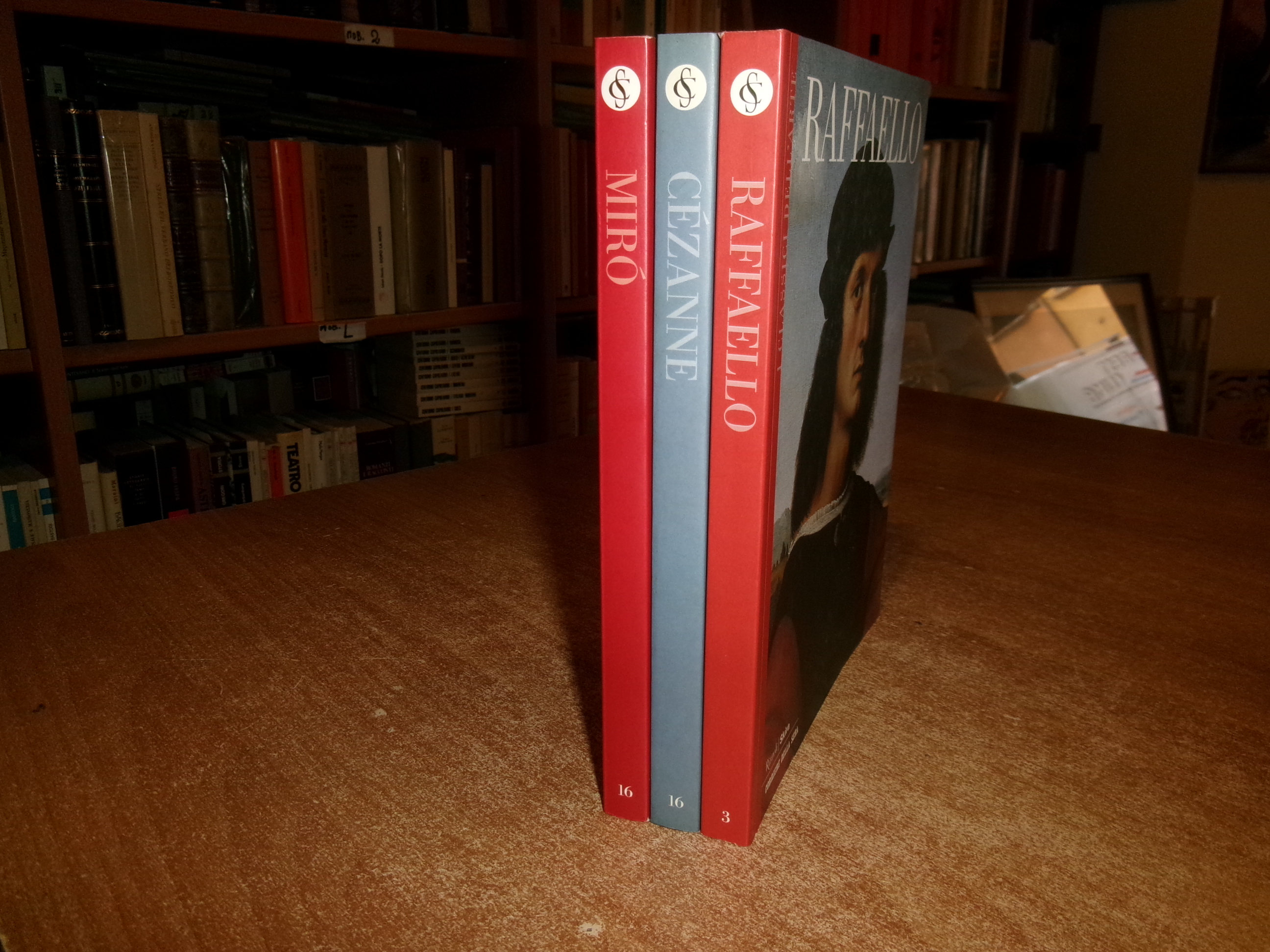 RAFFAELLO. CEZANNE. MIRO. 3 volumi. 2003/2004