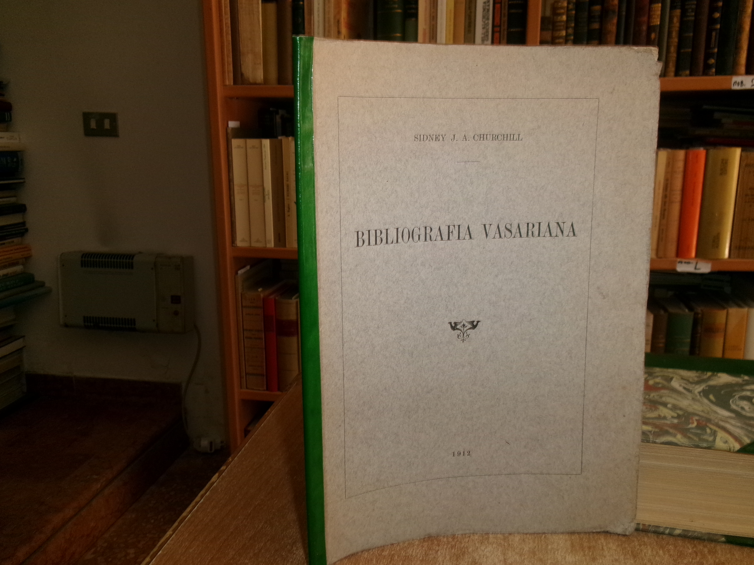 BIBLIOGRAFIA VASARIANA. Sidney J. A. Churchill 1912