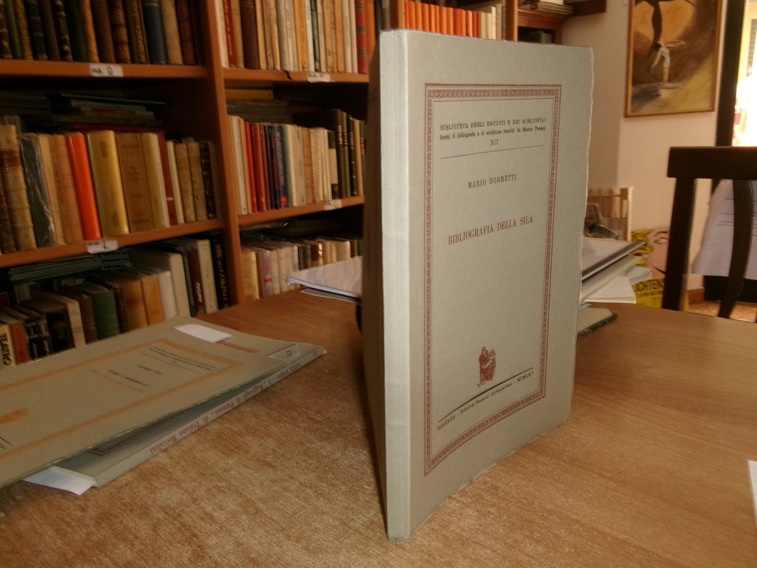 Bibliografia della Sila. MARIO BORRETTI 1965