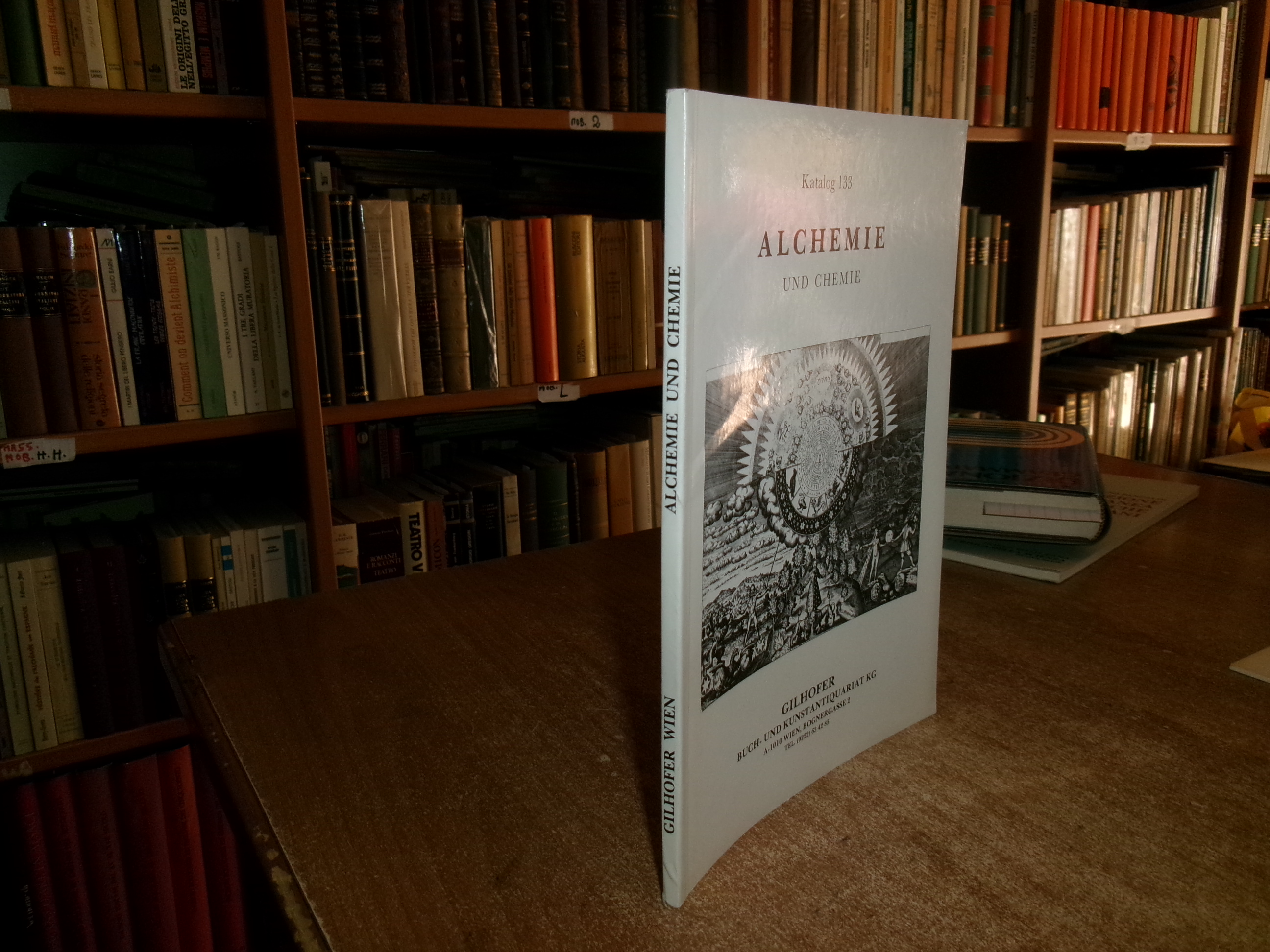 (Catalogo alchimia) ALCHEMIE und CHEMIE Katalog 133 GILHOFER 1984