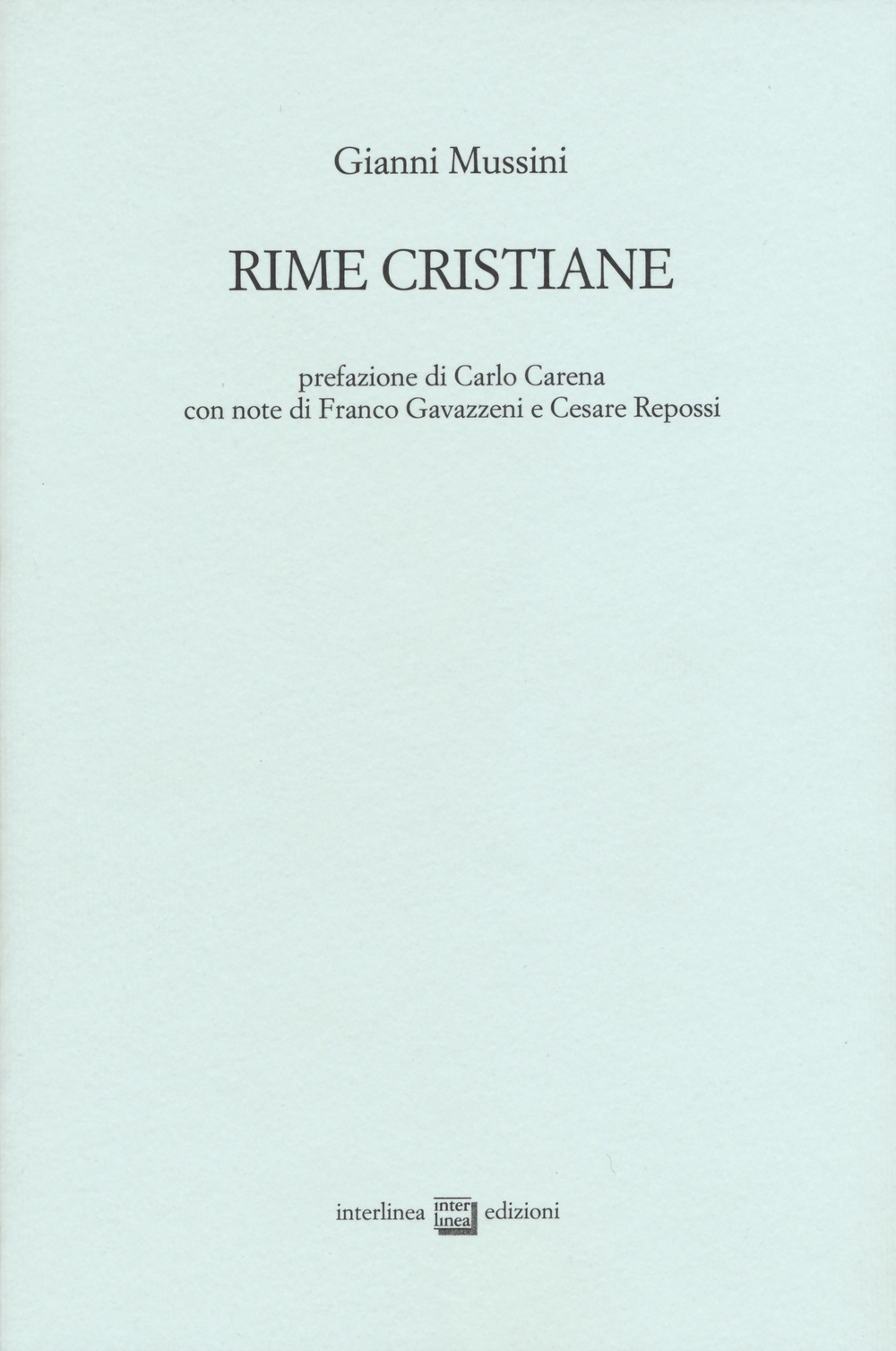 Rime cristiane