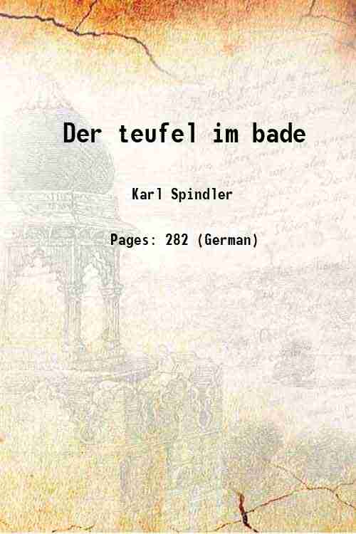 Der teufel im bade 1853
