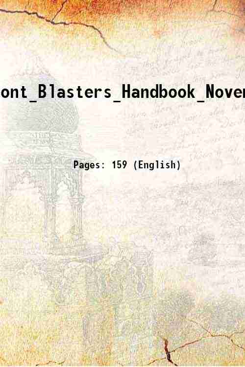Dupont_Blasters_Handbook_November_ 1923