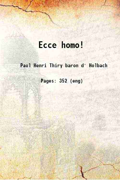 Ecce homo! 1813