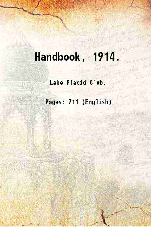 Handbook, 1914. 1914