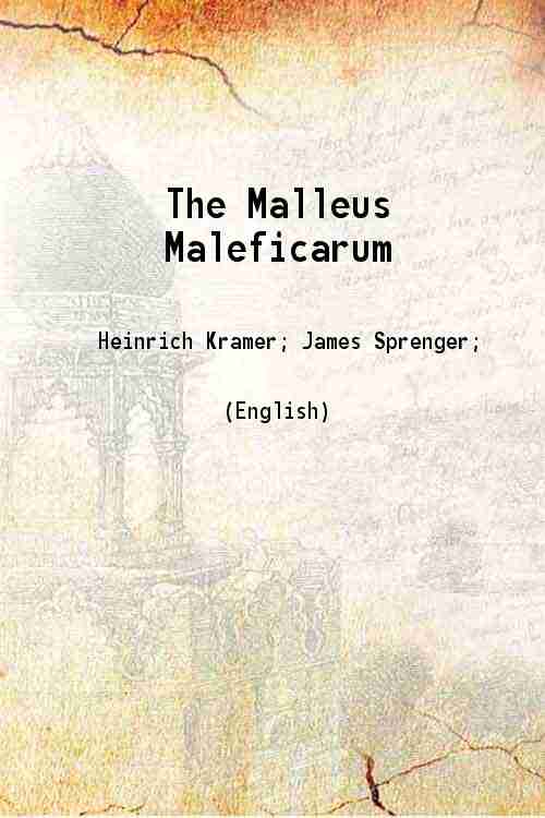 Malleus Maleficarum 1928