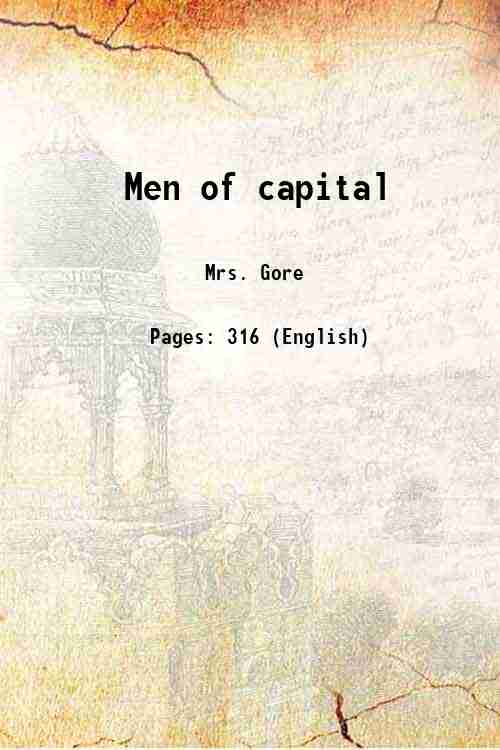 Men of capital 1857