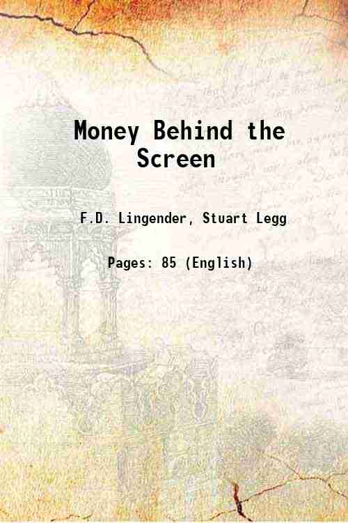 Money Behind the Screen 1937