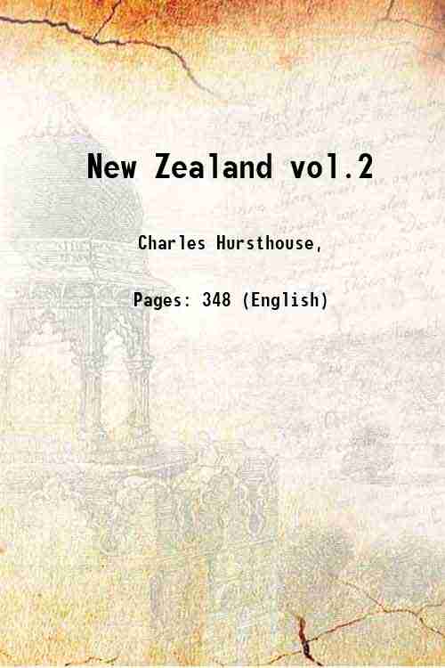 New Zealand vol.2 1857