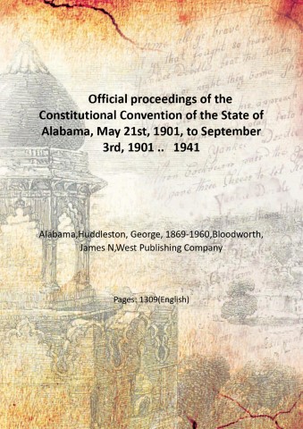 Official proceedings of the Constitutional Convention of the State of …