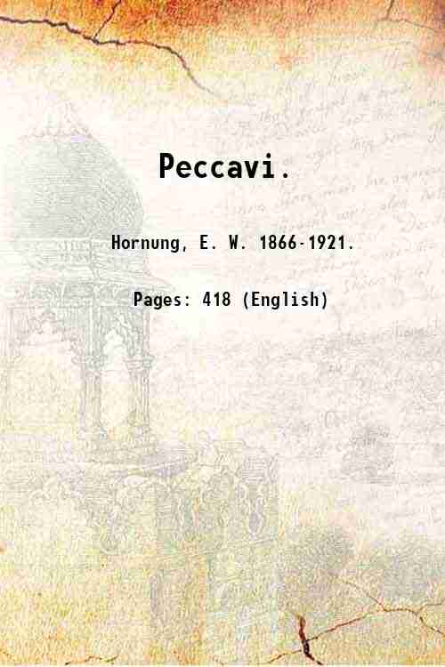 Peccavi. 1900