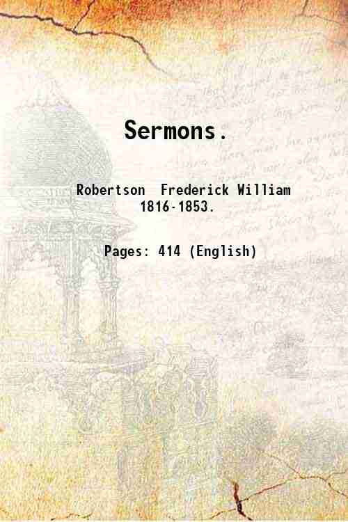 Sermons. 1859