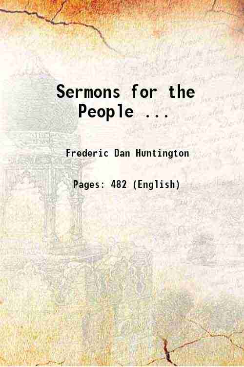 Sermons for the People . 1858