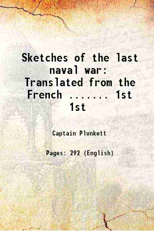 Sketches of the last naval war Translated from the French …