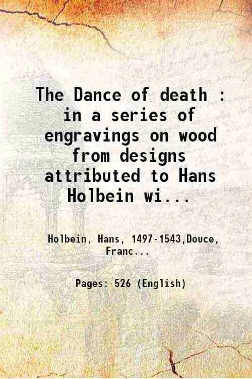 The Dance of death : in a series of engravings …