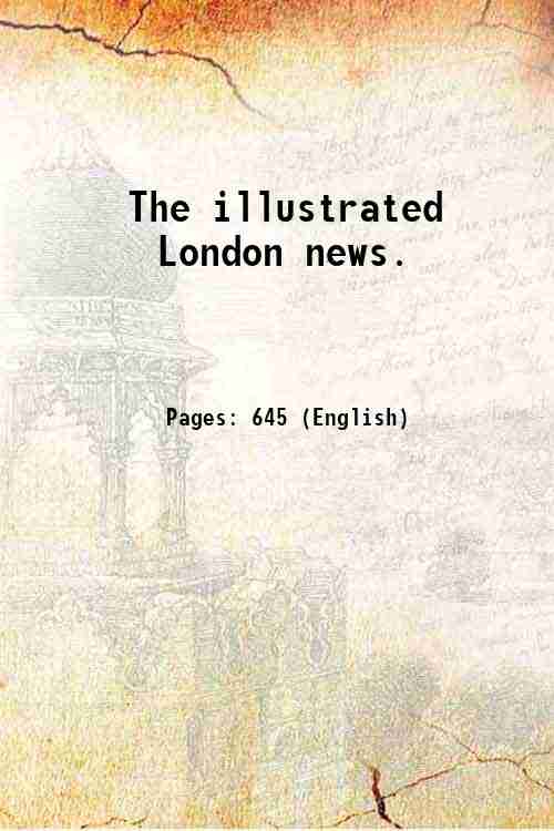 The illustrated London news. Volume 24 1854