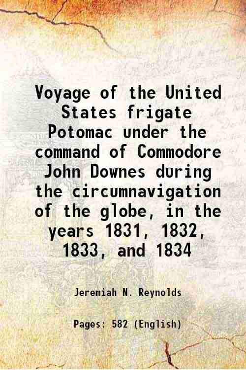 Voyage of the United States frigate Potomac under the command …