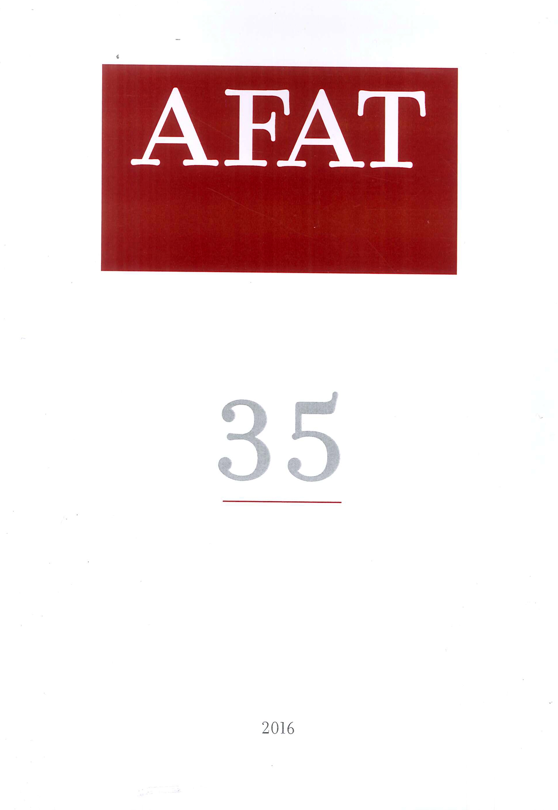 AFAT. Arte in Friuli. Arte a Trieste. 35 (2016)., Trieste, …