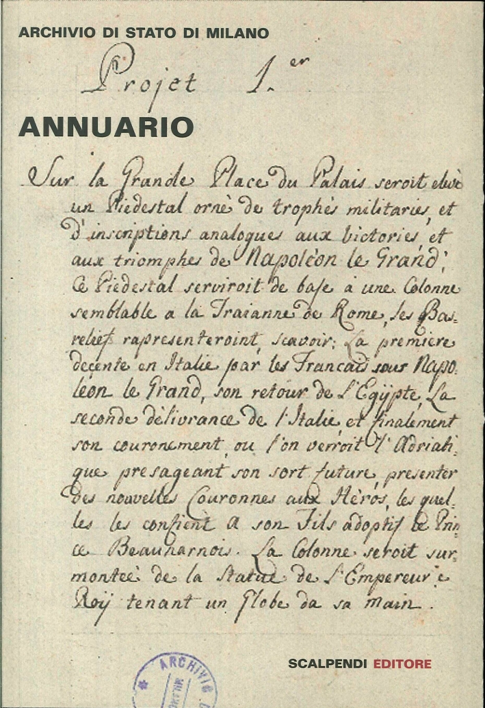 Annuario dell'Archivio di Stato di Milano. Con CD, Segrate, Scalpendi, …