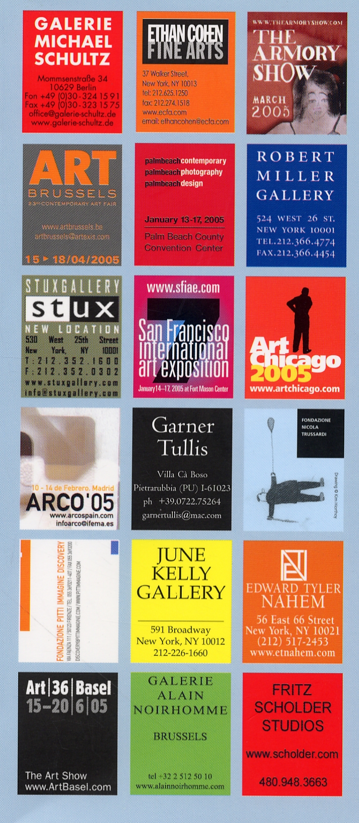 Art Diary International 2004-2005. The World Art Directory, Milano, Giancarlo …