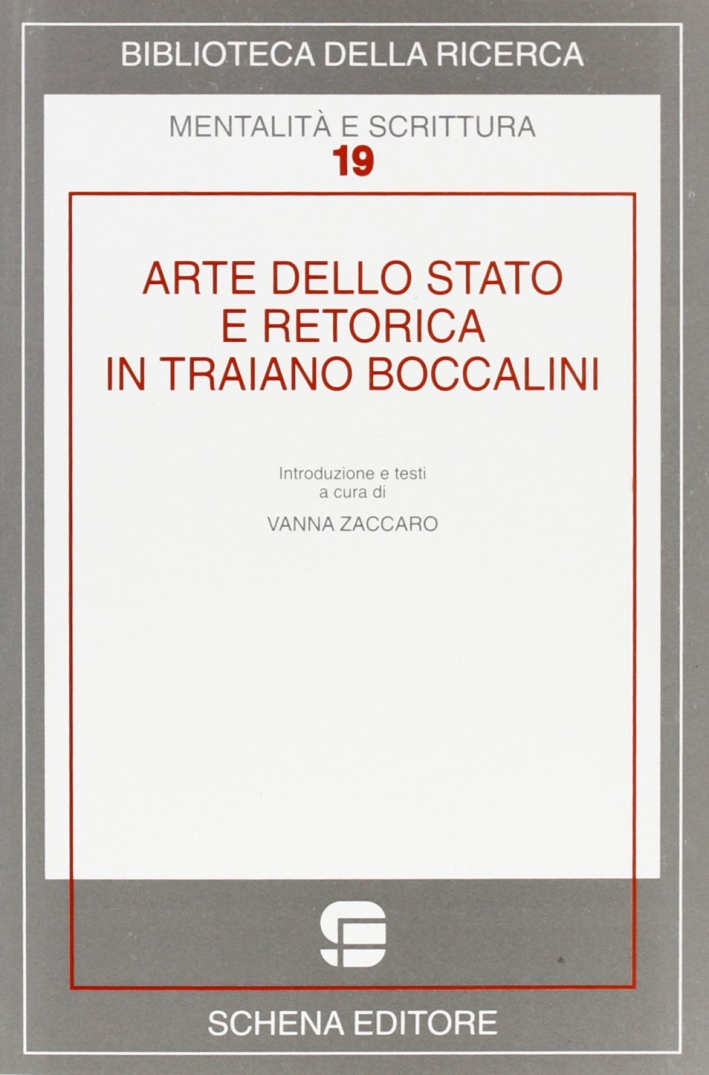 Arte dello Stato e retorica in Traiano Boccalini