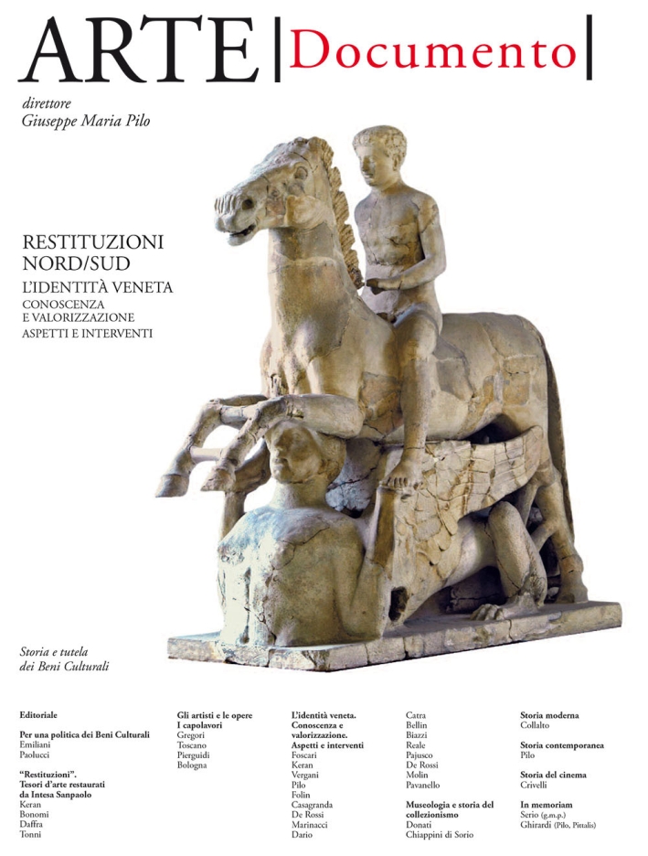 Arte. Documento. 31. Rivista e Collezione di Storia e Tutela …