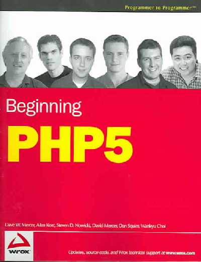 Beginning PHP5, West Sussex, John Wiley & Sons, 2004