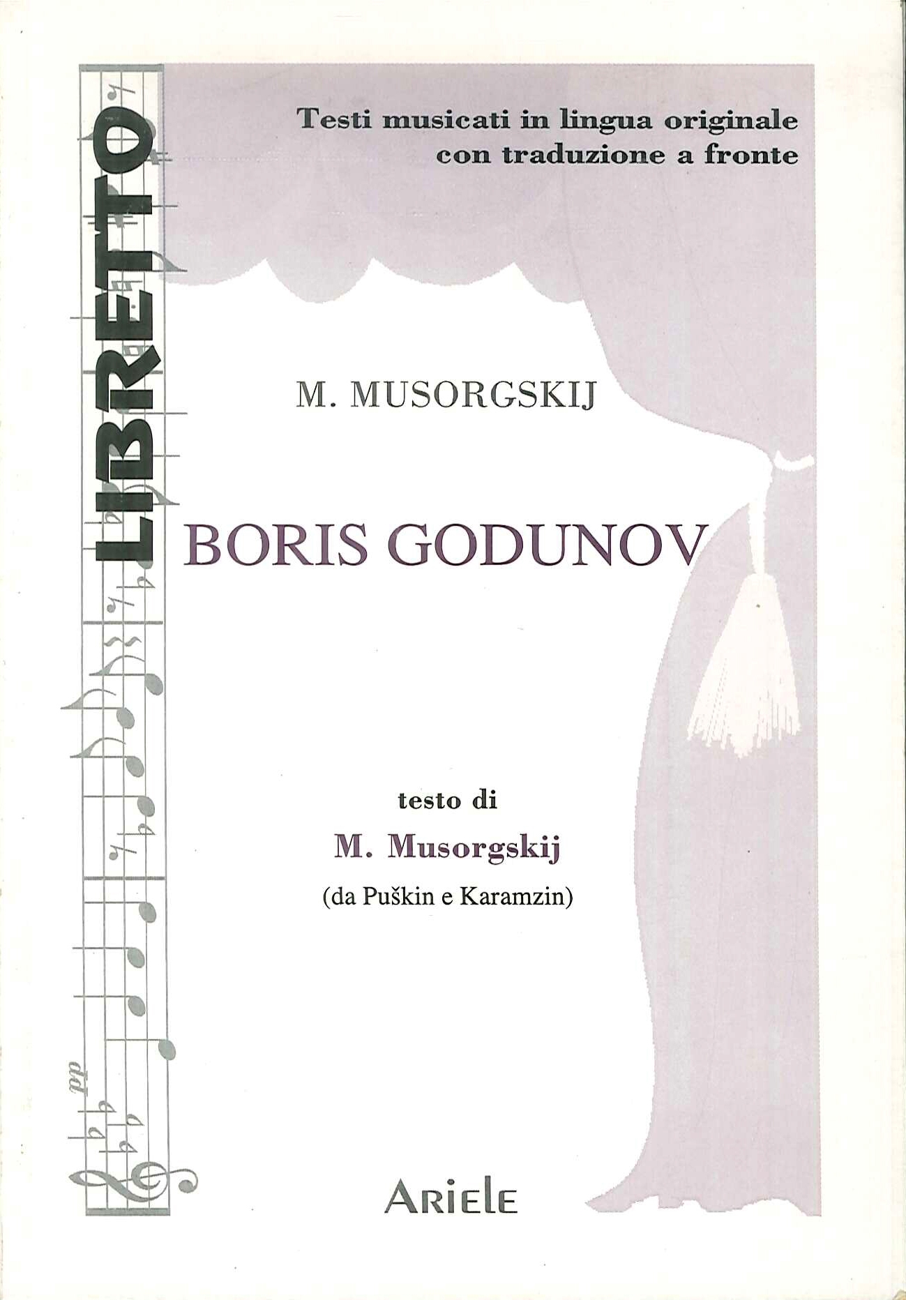 Boris Godunov. Testo italiano a fronte.