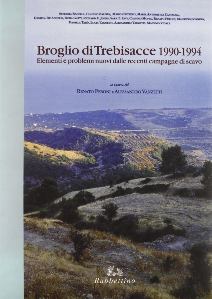 Broglio di Trebisacce, 1990-1994. Elementi e problemi nuovi dalle recenti …