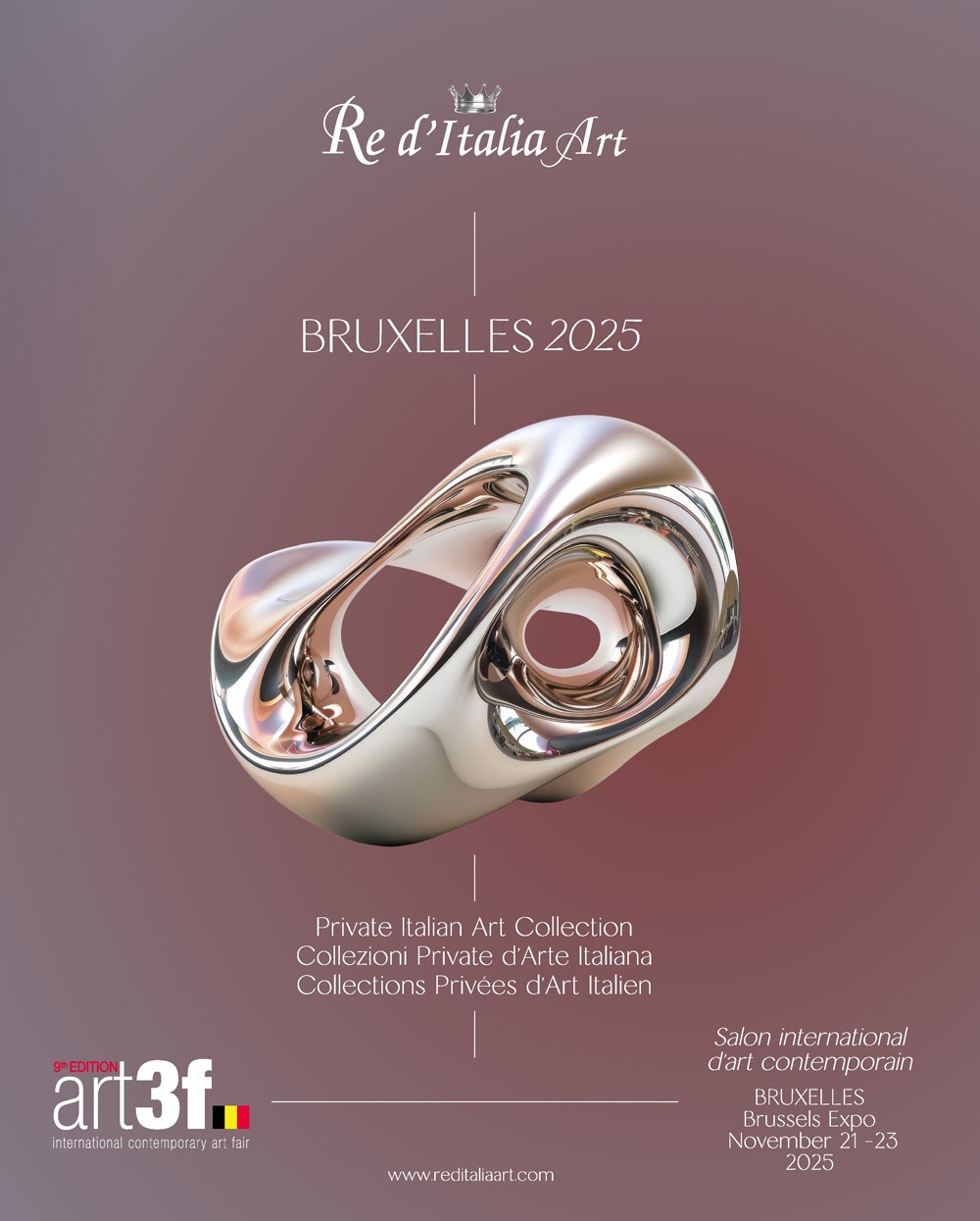 Catalogo Bruxelles 2025. Collezioni private d'arte Italiana