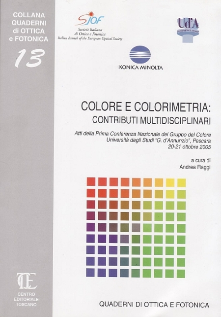 Colore e colrimetria: contributi multidisciplinari. Vol. 2, Firenze, CET - …