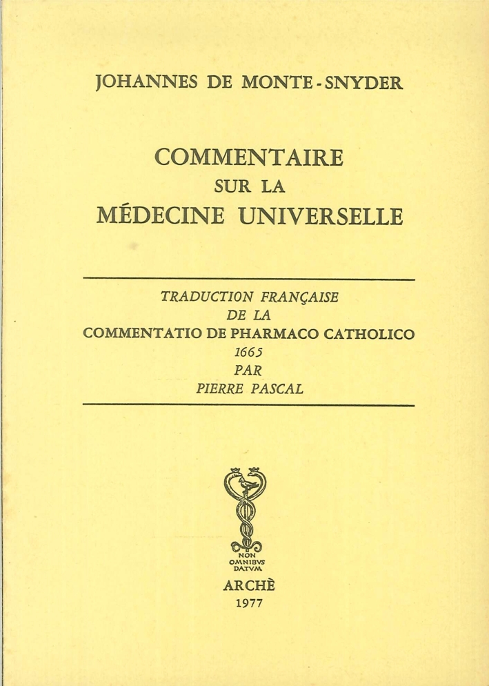 Commentaire sur la Médecine Universelle