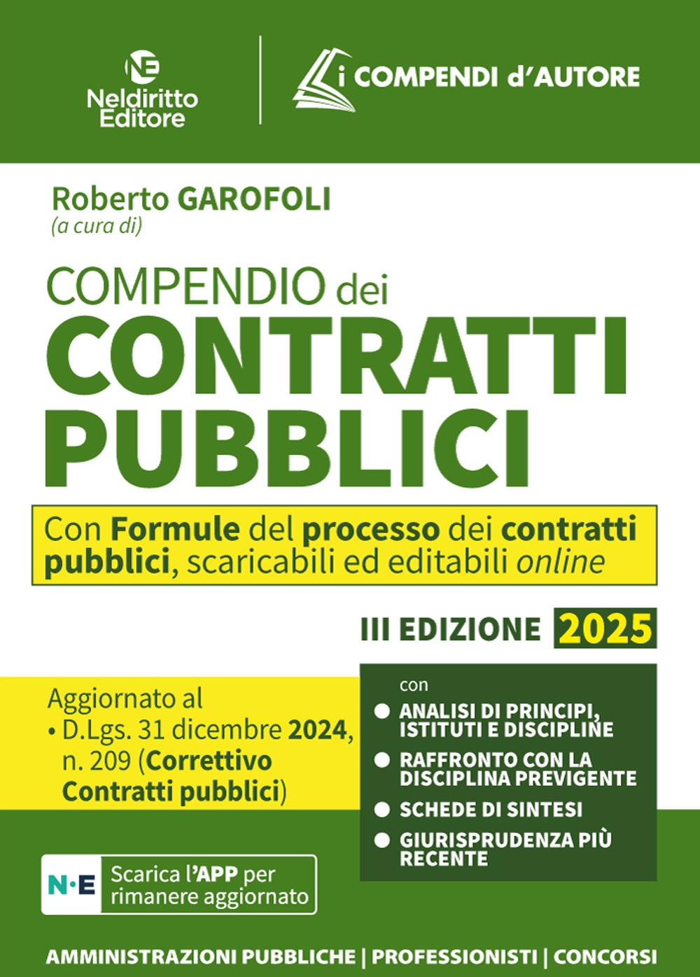 COMPEDIO DEI CONTRATTI PUBBLICI