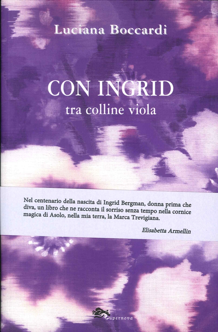Con Ingrid tra Colline Viola