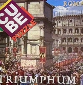 Cubo puzzle. Triumphum. Con puzzle