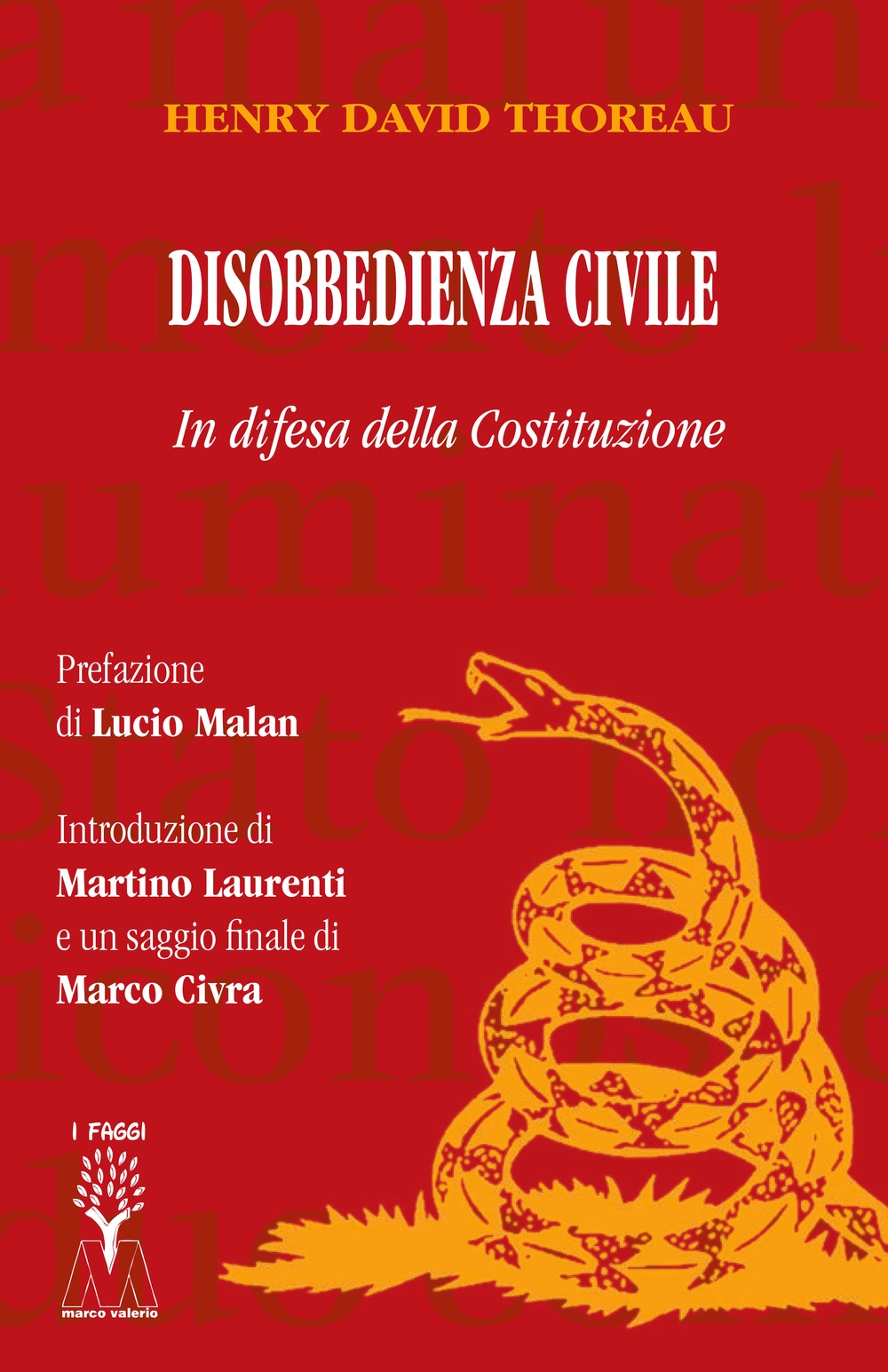 Disobbedienza civile, Cercenasco, Marco Valerio, 2022