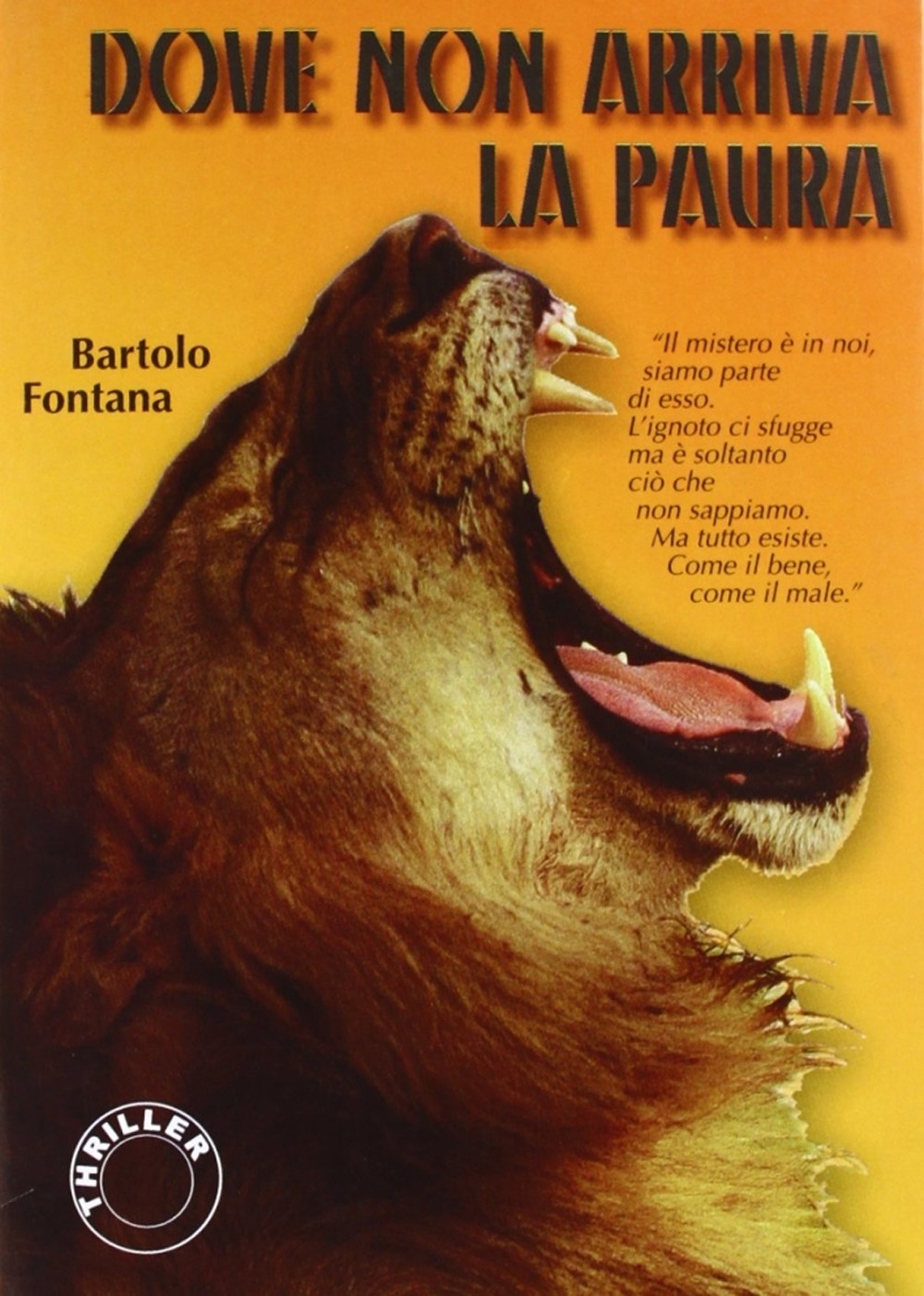 Dove non arriva la paura, Modena, Edizioni Il Fiorino, 2007